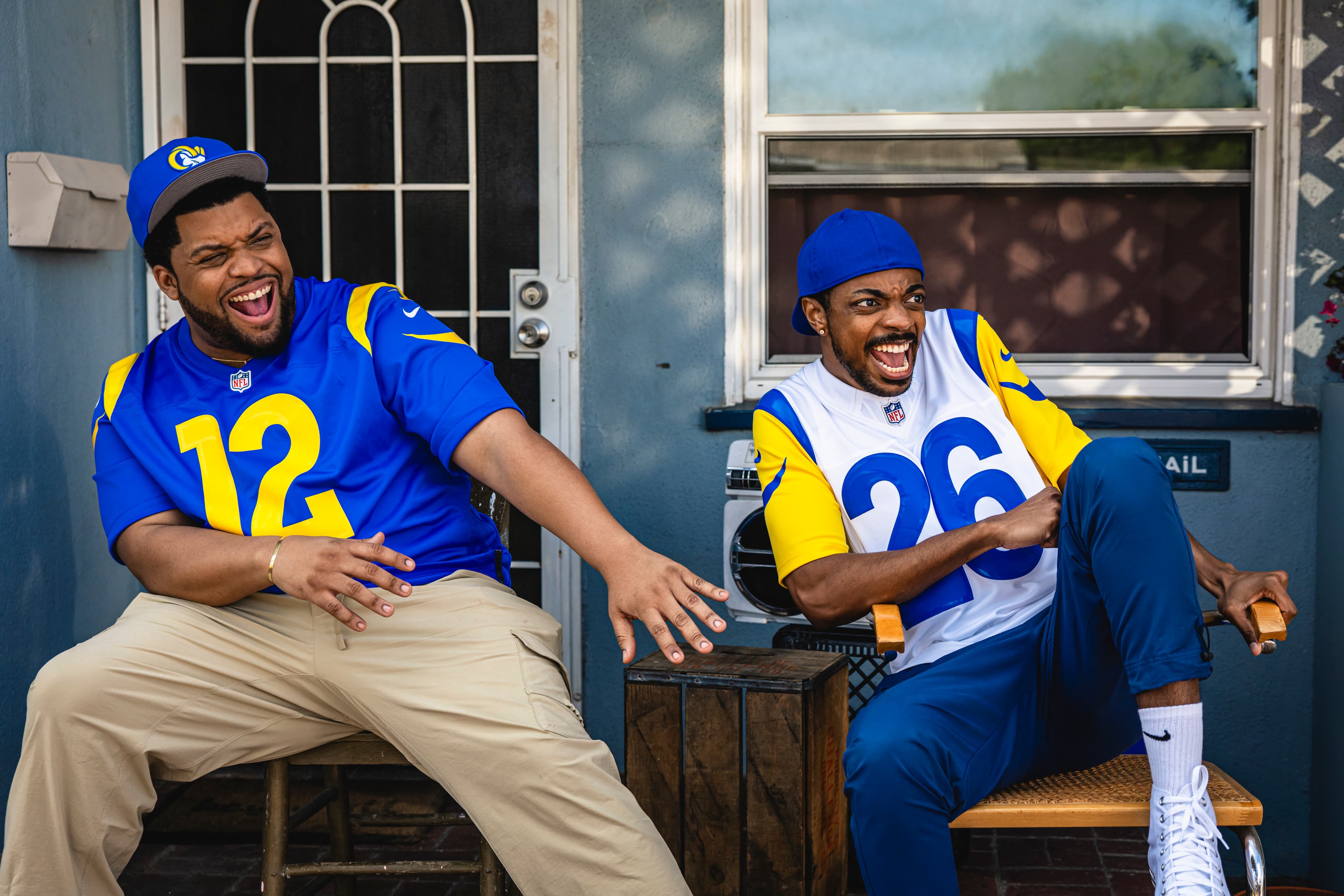 Ice Cube and Chris Tuckerâs Sons Reimagine Classic Comedy âFridayâ for Los Angeles Rams Draft Promo
